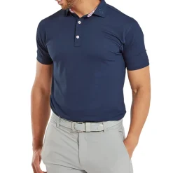 FootJoy Men's Primrose Trim Pique Golf Polo Shirt