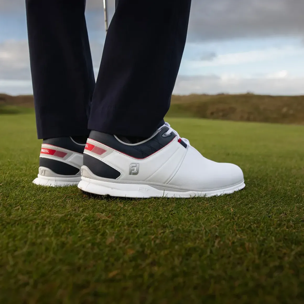 FootJoy Men's Pro SL Waterproof Spikeless Golf Shoes