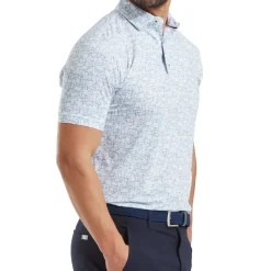 FootJoy Men's Scottish Town Lisle Golf Polo Shirt