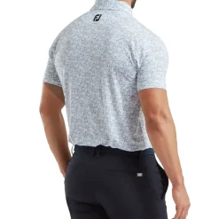 FootJoy Men's Scottish Town Lisle Golf Polo Shirt