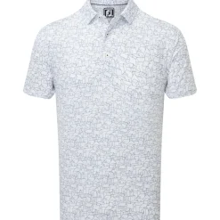 FootJoy Men's Scottish Town Lisle Golf Polo Shirt