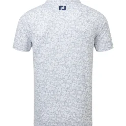 FootJoy Men's Scottish Town Lisle Golf Polo Shirt