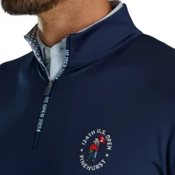 FootJoy Men's Solid US Open Golf Mid Layer