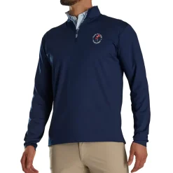 FootJoy Men's Solid US Open Golf Mid Layer