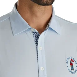 FootJoy Men's Solid US Open Golf Polo Shirt
