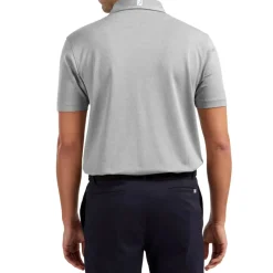 FootJoy Men's Stretch Pique Solid Colour Golf Polo Shirt
