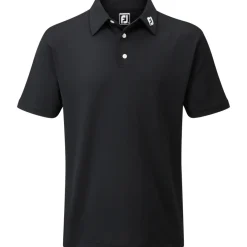 FootJoy Men's Stretch Pique Solid Colour Golf Polo Shirt
