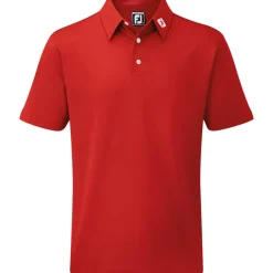 FootJoy Men's Stretch Pique Solid Colour Golf Polo Shirt