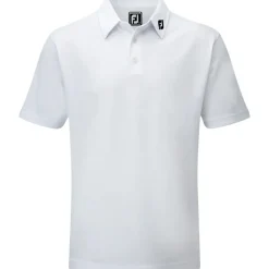 FootJoy Men's Stretch Pique Solid Colour Golf Polo Shirt