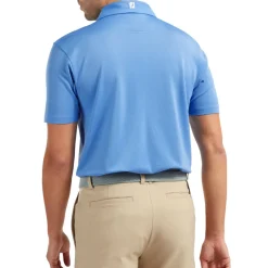 FootJoy Men's Stretch Pique Solid Colour Golf Polo Shirt