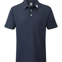 FootJoy Men's Stretch Pique Solid Colour Golf Polo Shirt