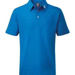 FootJoy Men's Stretch Pique Solid Colour Golf Polo Shirt