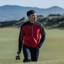 Galvin Green Men's Dave Half Zip Golf Midlayer