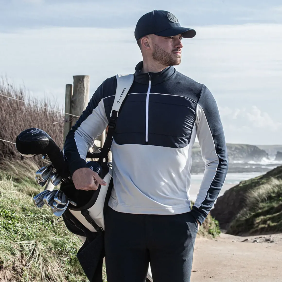 Galvin Green Men's Douglas Half Zip Golf Mid Layer