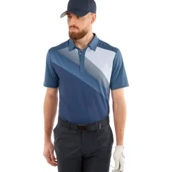 Galvin Green Men's Macoy Stripe Golf Polo Shirt