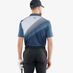 Galvin Green Men's Macoy Stripe Golf Polo Shirt