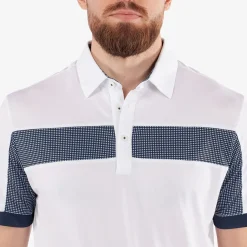 Galvin Green Men's Mills Chest Print Golf Polo Shirt