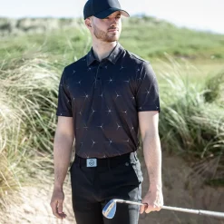 Galvin Green Men's Milo Print Golf Polo Shirt