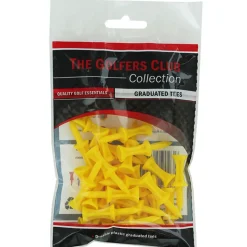 Golfers Club Step Height Golf Tees - 30 Pack