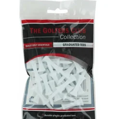 Golfers Club Step Height Golf Tees - 25 Pack