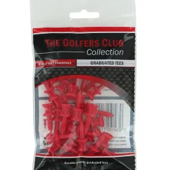 Golfers Club Step Height Golf Tees - 30 Pack