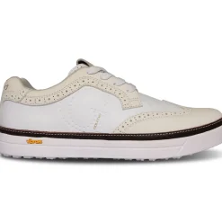 GOLFINO Ladies Casual Brogue Waterproof Spikeless Golf Shoes