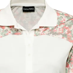 GOLFINO Ladies Match Play Short Sleeve Golf Polo Shirt
