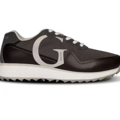 GOLFINO Ladies Retro Runner Waterproof Spikeless Golf Shoes