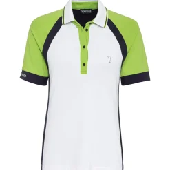 GOLFINO Ladies Shoulder Block Golf Polo Shirt