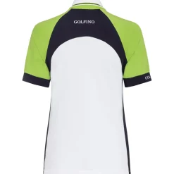 GOLFINO Ladies Shoulder Block Golf Polo Shirt