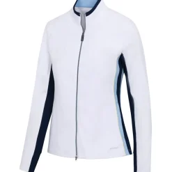 Greg Norman Ladies Carlyle Full Zip Golf Mid Layer
