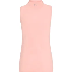 Greg Norman Ladies Freedom Pique Sleeveless Golf Polo Shirt