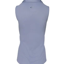 Greg Norman Ladies Freedom Pique Sleeveless Golf Polo Shirt