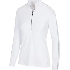 Greg Norman Ladies Helene Half Zip Golf Mid Layer