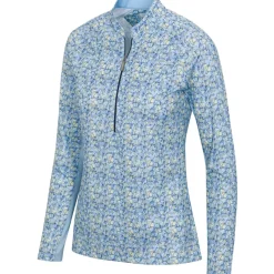 Greg Norman Ladies Marquee Half Zip Golf Mid Layer
