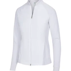 Greg Norman Ladies Mix Media Golf Jacket