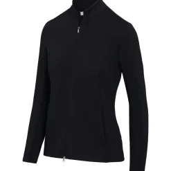 Greg Norman Ladies Ottoman Rib Full Zip Golf Jacket