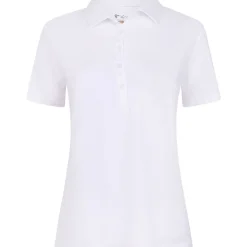 Greg Norman Ladies Shark Logo Golf Polo Shirt