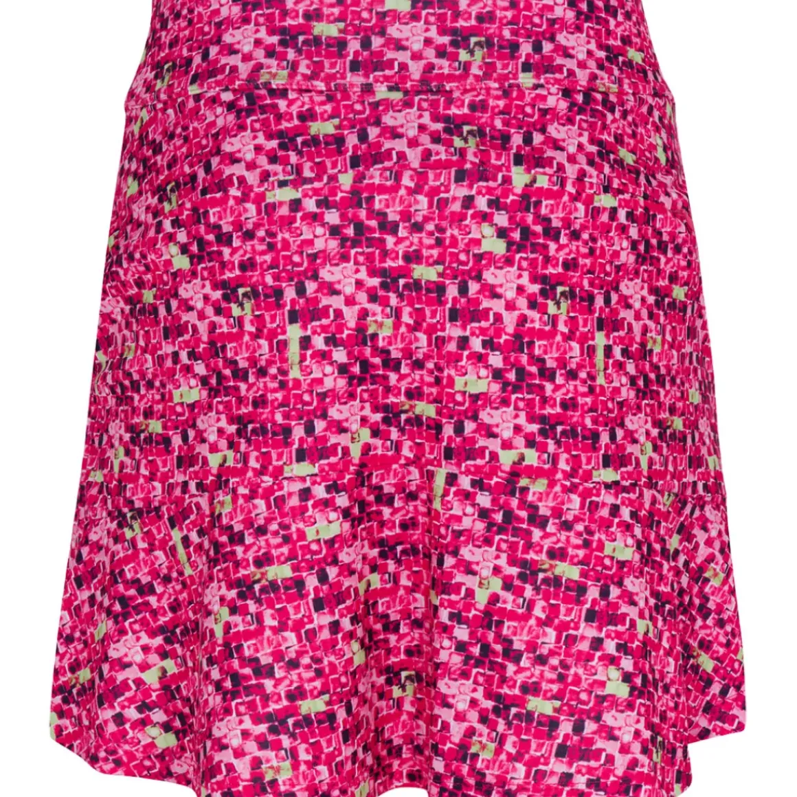 Greg Norman Ladies Tile Print Pull-On Golf Skort