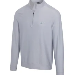 Greg Norman Men's Backswing Quarter Zip Golf Mid Layer