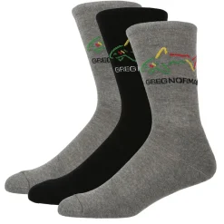 Greg Norman Men's Barnard Crew Golf Socks