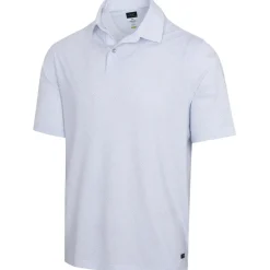 Greg Norman Men's Fossil Shark ML75 Stretch Golf Polo Shirt