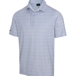 Greg Norman Men's Island Flora ML75 Stretch Golf Polo Shirt