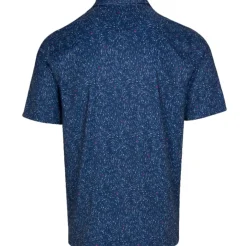 Greg Norman Men's Lab Shark Frenzy Golf Polo Shirt