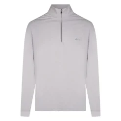 Greg Norman Men's Logo Half Zip Golf Midlayer