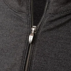 Greg Norman Men's Logo Half Zip Golf Midlayer