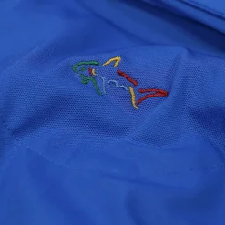 Greg Norman Men's Neck Logo Stretch Golf Polo Shirt