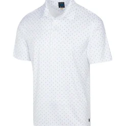 Greg Norman Men's Paisley Foulard Golf Polo Shirt