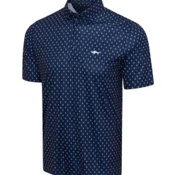 Greg Norman Men's Paradise Print Golf Polo Shirt