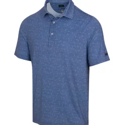 Greg Norman Men's Parrot ML75 Stretch Golf Polo Shirt